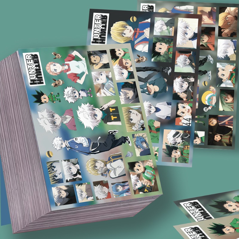 Case Fans - 8 ชิ้น สติกเกอร์อนิเมะ Hunter X Hunter