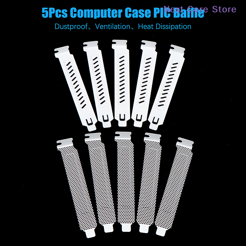 Dust Filter Pc - [NC] แผ่นกรองฝุ่นระบายความร้อน PCI สำหรับเคสคอมพิวเตอร์ 5 ชิ้น