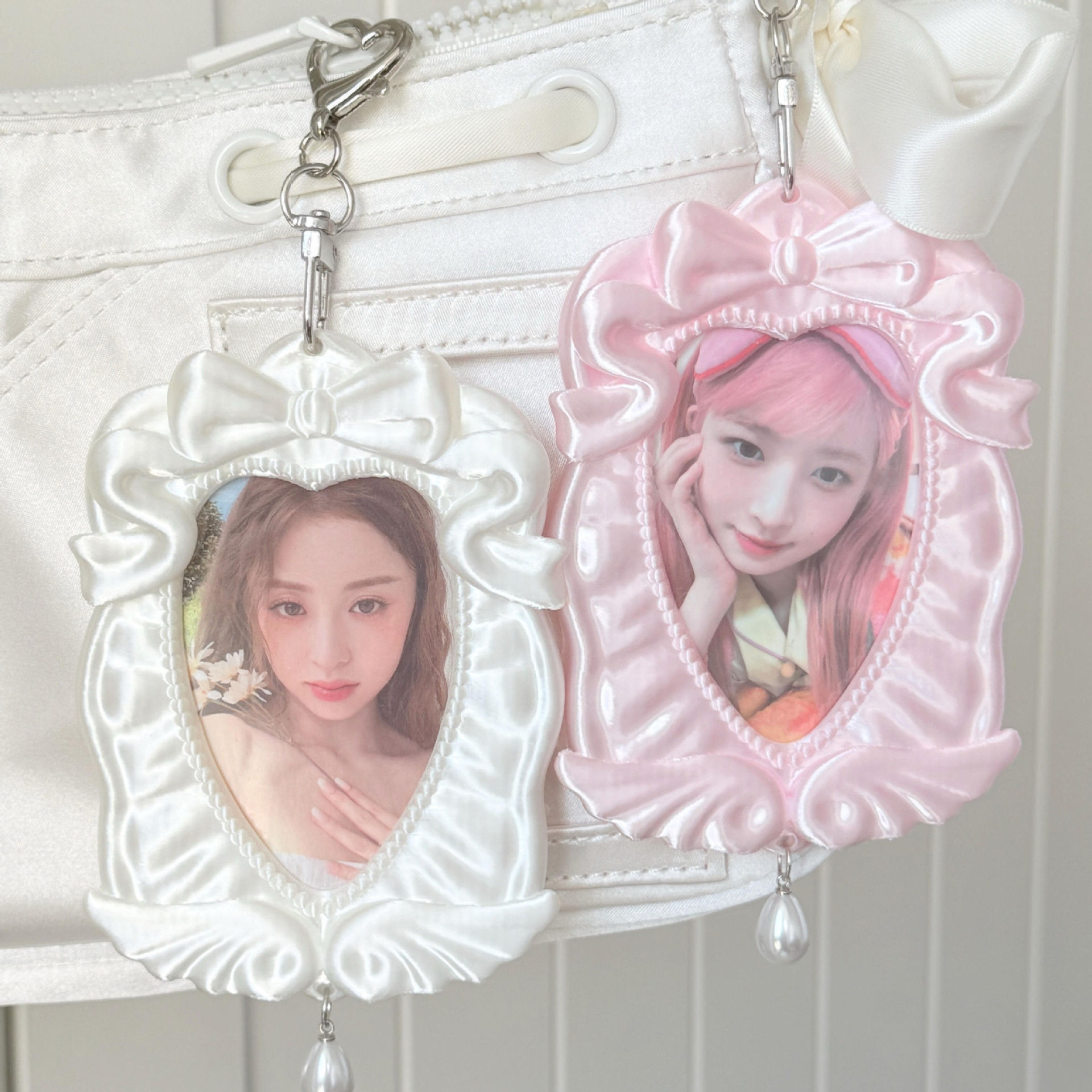 Case Fans - ที่ใส่โฟโต้การ์ดขนาด 3 นิ้ว ลายโบว์นางฟ้า พิมพ์ 3