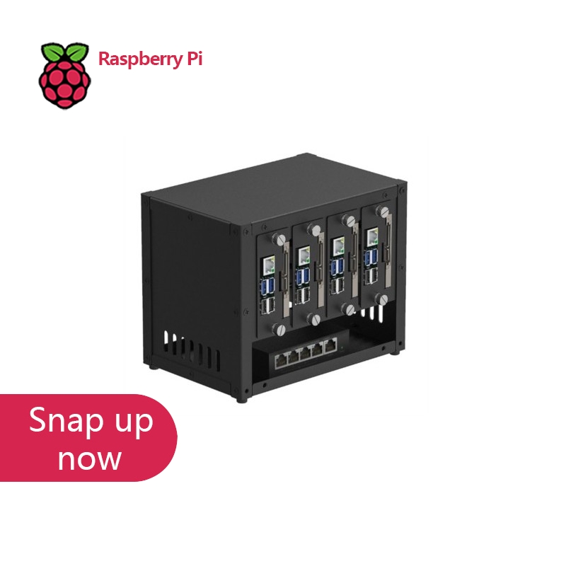 Case Fans - กล่องใส่ Raspberry Pi Cluster ของ UCTRONICS,