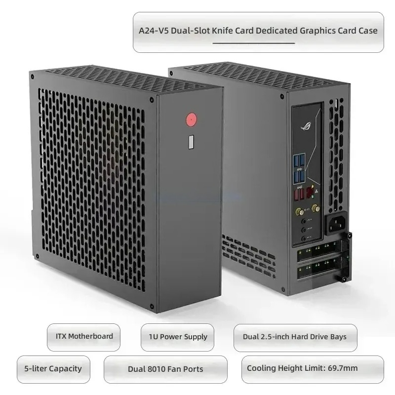 เคส ITX ขนาด 1U รุ่น 5 ลิตร มิ - Pc Chassis บทวิจารณ์และราคา
