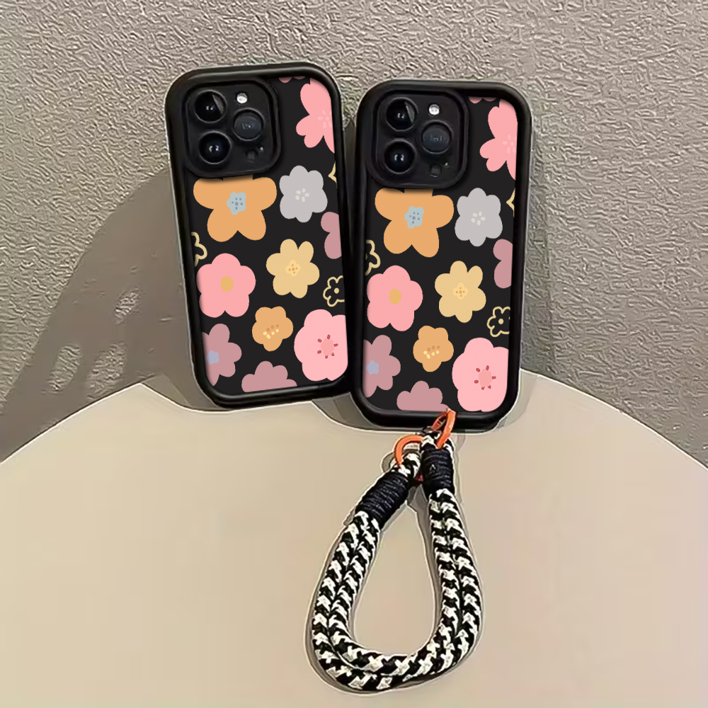 เคสโทรศัพท์สายคล้องลายดอกไม้มา - Matte Pc Case บทวิจารณ์และราคา