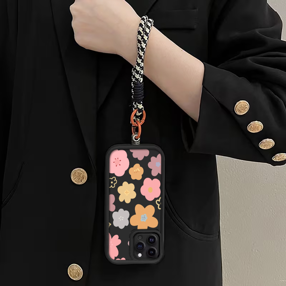เคสโทรศัพท์สายคล้องลายดอกไม้มา - Matte Pc Case บทวิจารณ์และราคา