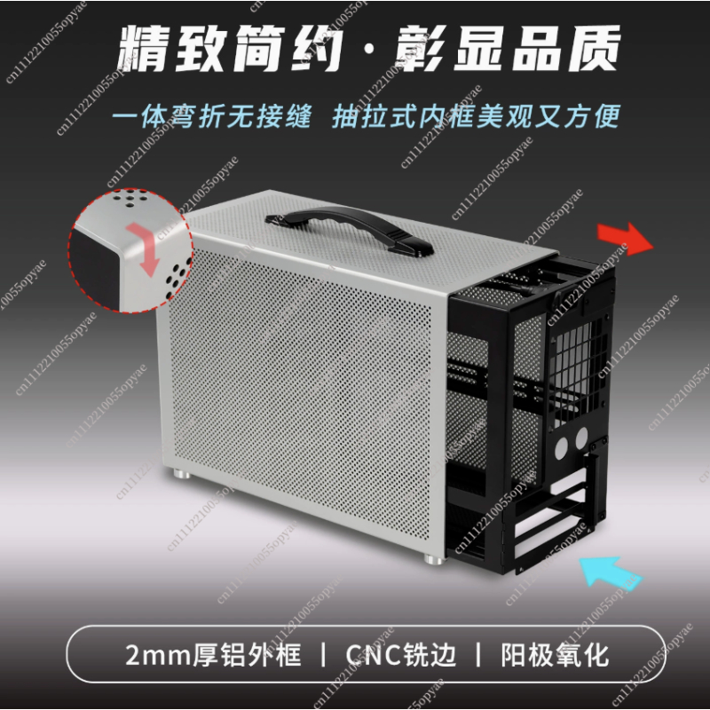 D3 อลูมิเนียมมินิพีซีเคส 280 ร - Atx Case บทวิจารณ์และราคา