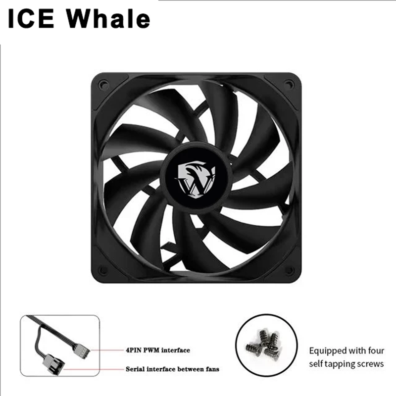 พัดลมระบายความร้อน ICE Whale I - Case Fan Controller บทวิจารณ์และราคา