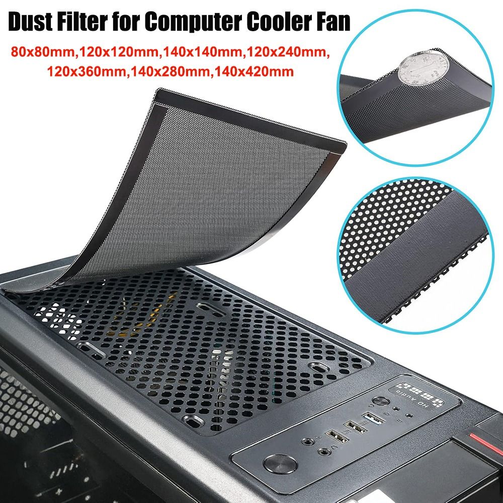ฝาครอบกรองฝุ่น PVC สีดำแบบแม่เ - Dust Filter Pc บทวิจารณ์และราคา